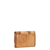 Alviero Martini - W078 Portafoglio piccolo con bottone Geo classic, Beige